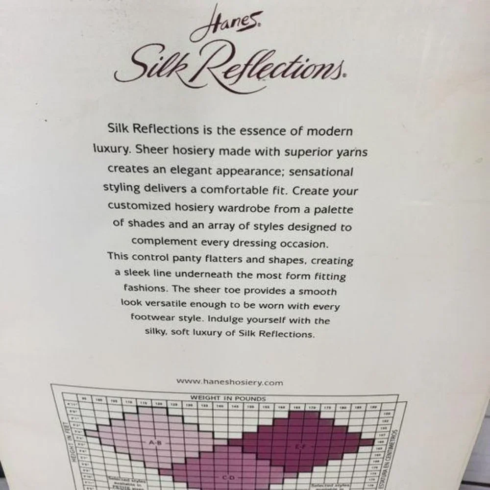 Hanes silk reflections